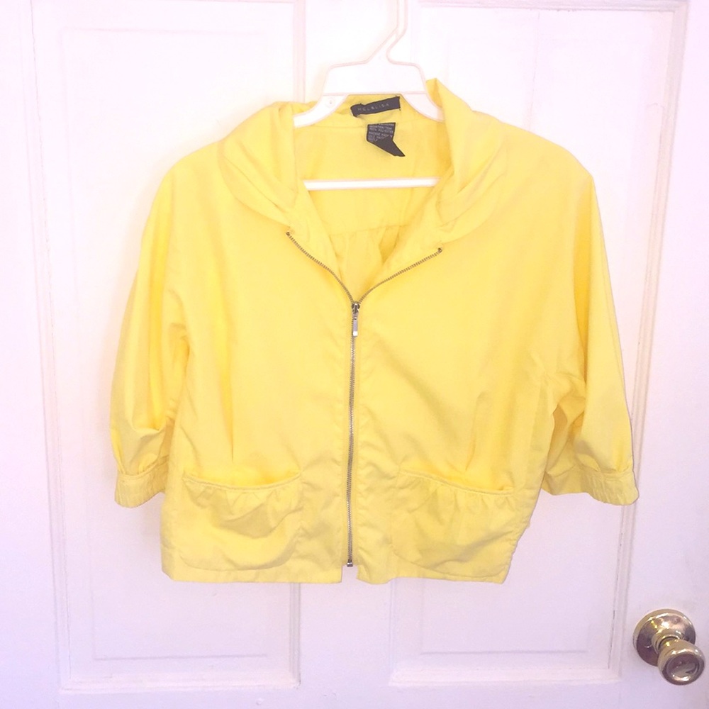 Yellow light jacket
